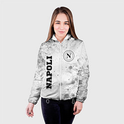 Куртка с капюшоном женская Napoli sport на светлом фоне вертикально, цвет: 3D-белый — фото 2