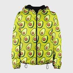 Женская куртка Паттерн с половинкой авокадо