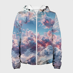 Женская куртка Сказочные облака патерн