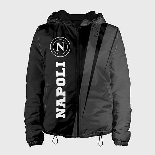 Женская куртка Napoli sport на темном фоне по-вертикали / 3D-Черный – фото 1