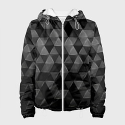 Женская куртка Серые треугольники