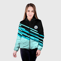 Куртка с капюшоном женская Chelsea sport fc, цвет: 3D-черный — фото 2