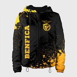 Женская куртка Benfica - gold gradient вертикально