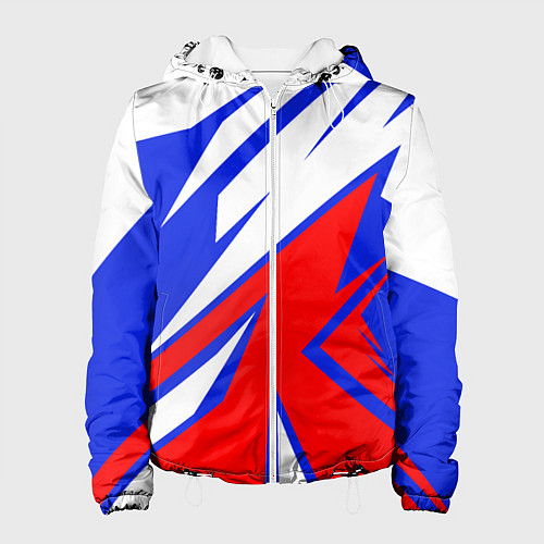 Женская куртка Geometry Russia / 3D-Белый – фото 1