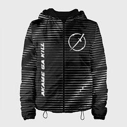 Женская куртка Akame ga Kill metal anime lines