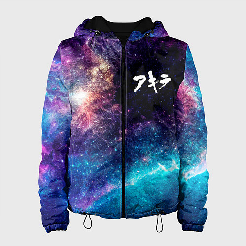 Женская куртка Akira space anime / 3D-Черный – фото 1