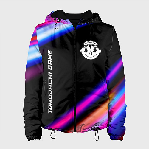 Женская куртка Tomodachi Game speed anime lights / 3D-Черный – фото 1