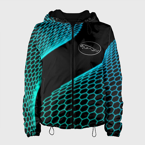 Женская куртка Jaguar electro hexagon / 3D-Черный – фото 1