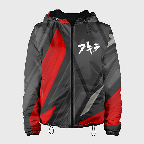 Женская куртка Akira red lines / 3D-Черный – фото 1
