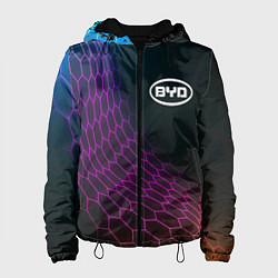 Женская куртка BYD neon hexagon