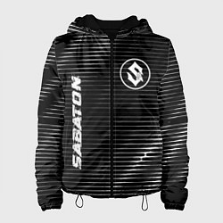 Женская куртка Sabaton metal rock lines