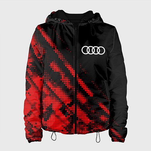 Женская куртка Audi sport grunge / 3D-Черный – фото 1