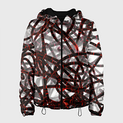 Женская куртка Красные энергетические кабели