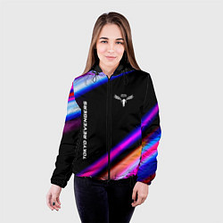 Куртка с капюшоном женская Tokyo Revengers speed anime lights, цвет: 3D-черный — фото 2