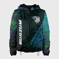 Женская куртка Burzum glitch blue