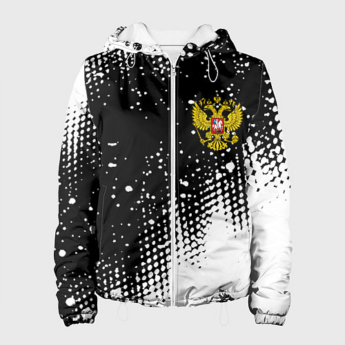 Женская куртка Герб Росси краски / 3D-Белый – фото 1