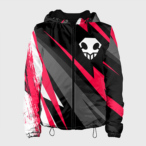 Женская куртка Bleach electro lines / 3D-Черный – фото 1