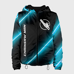 Женская куртка Chainsaw Man неоновые лампы