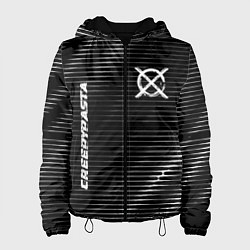 Женская куртка CreepyPasta metal anime lines