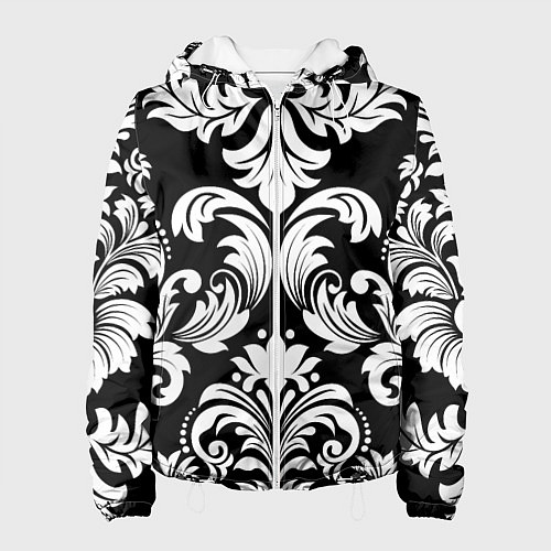 Женская куртка Дамасский орнамент / 3D-Белый – фото 1