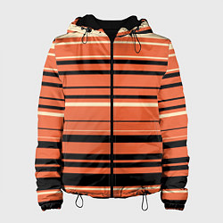 Женская куртка Оранжевый полосами