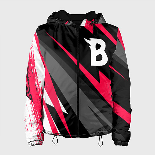 Женская куртка Beastars electro lines / 3D-Черный – фото 1