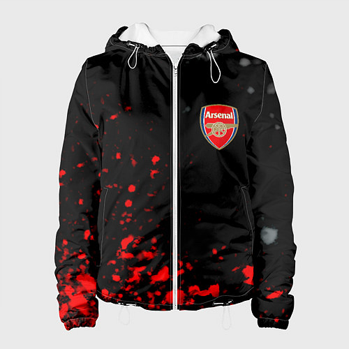 Женская куртка Arsenal spash / 3D-Белый – фото 1