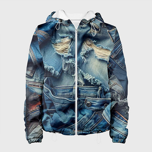 Женская куртка Denim rags - fashion trend / 3D-Белый – фото 1