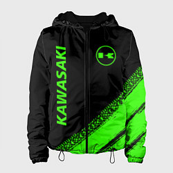 Женская куртка Kawasaki - logo