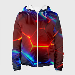 Женская куртка Красные плиты с ярким светом