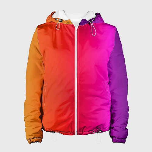 Женская куртка Лучезарное сияние / 3D-Белый – фото 1