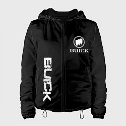 Куртка с капюшоном женская Buik logo white, цвет: 3D-черный