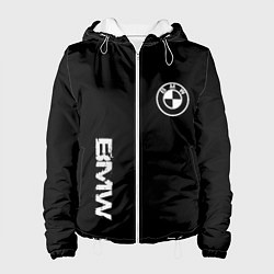 Женская куртка BMW logo white auto