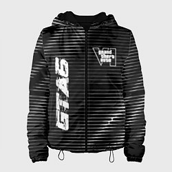 Женская куртка GTA6 metal game lines