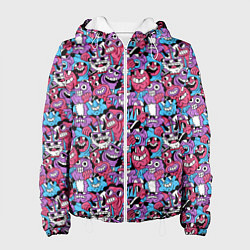 Женская куртка Смеющиеся монстры