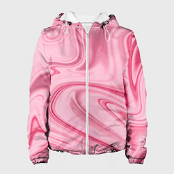 Женская куртка Розовые разводы