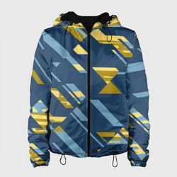 Женская куртка Абстракция текстуры спортивной формы