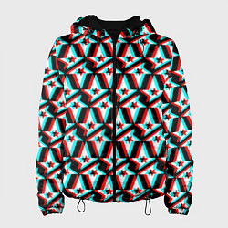 Женская куртка Астралис глитч логотип