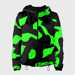 Женская куртка Зелёный камуфляж милитари