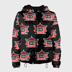 Женская куртка Буддистские символы - японские атрибуты