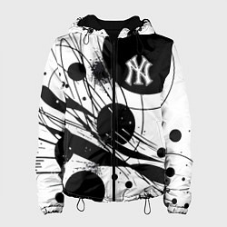 Женская куртка New York Yankees baseball team - abstraction