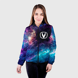 Куртка с капюшоном женская Changan space auto, цвет: 3D-черный — фото 2