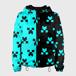 Женская куртка Minecraft pattern game