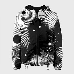 Женская куртка Призрак застигнутый врасплох - нейроарт