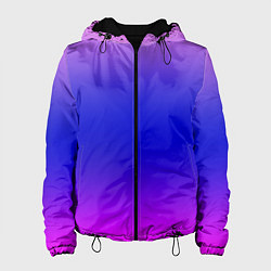 Женская куртка Неоновая градиент абстракция