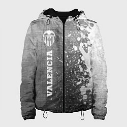 Куртка с капюшоном женская Valencia - grey gradient по-вертикали, цвет: 3D-черный