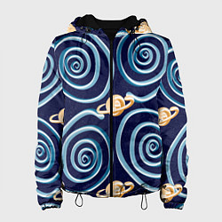 Женская куртка Абстрактный 3D космос