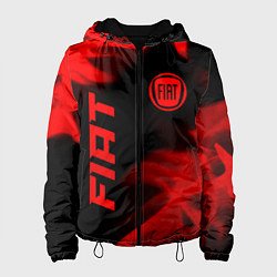 Женская куртка Fiat - red gradient вертикально
