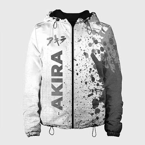 Женская куртка Akira - white gradient по-вертикали / 3D-Черный – фото 1