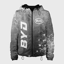 Женская куртка BYD - grey gradient вертикально